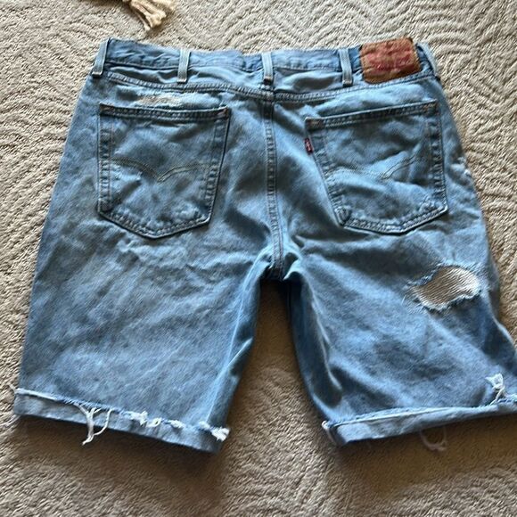 Levi's® 511 Cut Off Jean Shorts Size 38 - Picture 17 of 17
